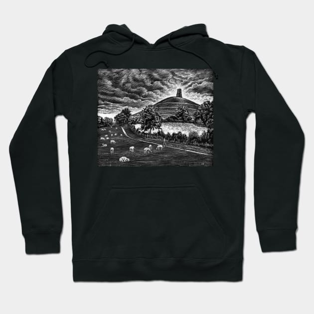 Glastonbury Tor Hoodie by WonderWebb